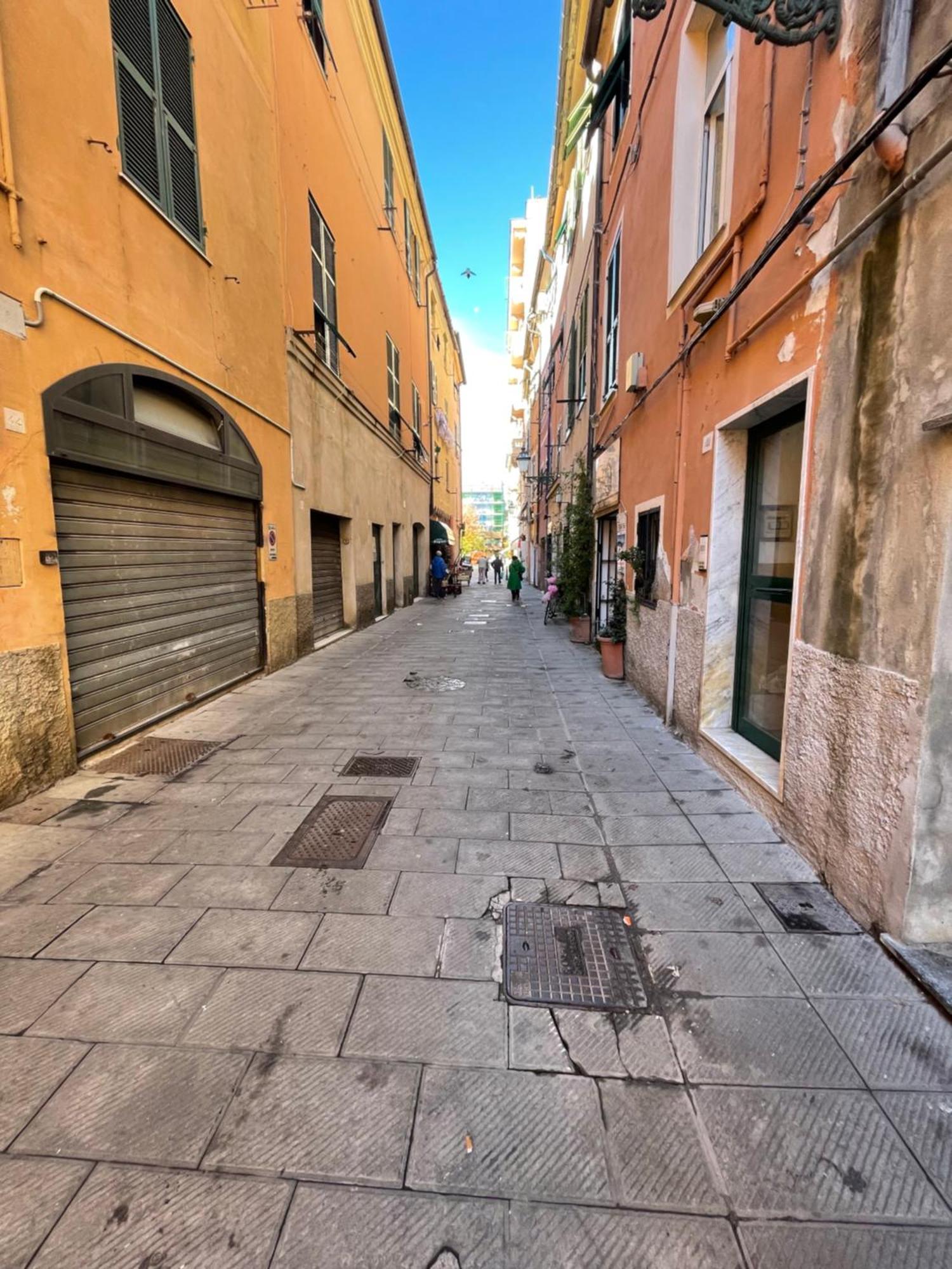 Bilocale Arredato Sestri Ponente Apartman Genova Kültér fotó